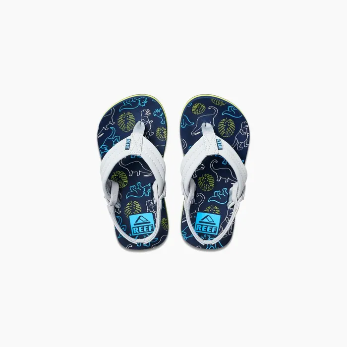 Reef Littles 24 Years Little Ahi Navygrey Dino