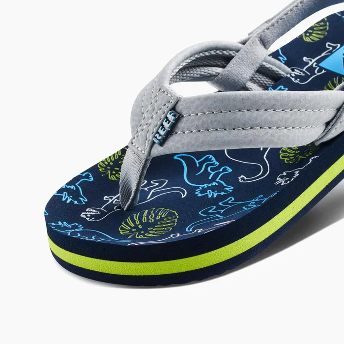 Reef Littles 24 Years Little Ahi Navygrey Dino Reef Littles 24 Years Little Ahi Navygrey Dino