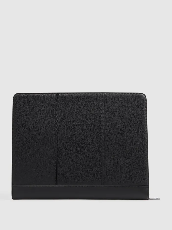 Reiss Bags and Wallets Carter Leather Folio Black 8211 Men