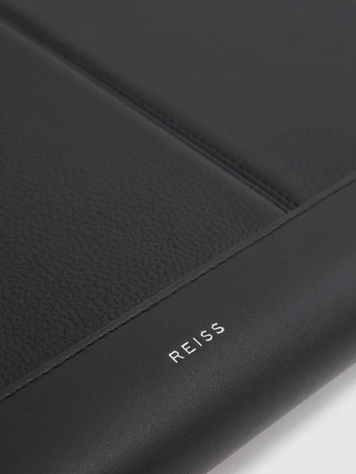 Reiss Bags and Wallets Carter Leather Folio Black 8211 Men