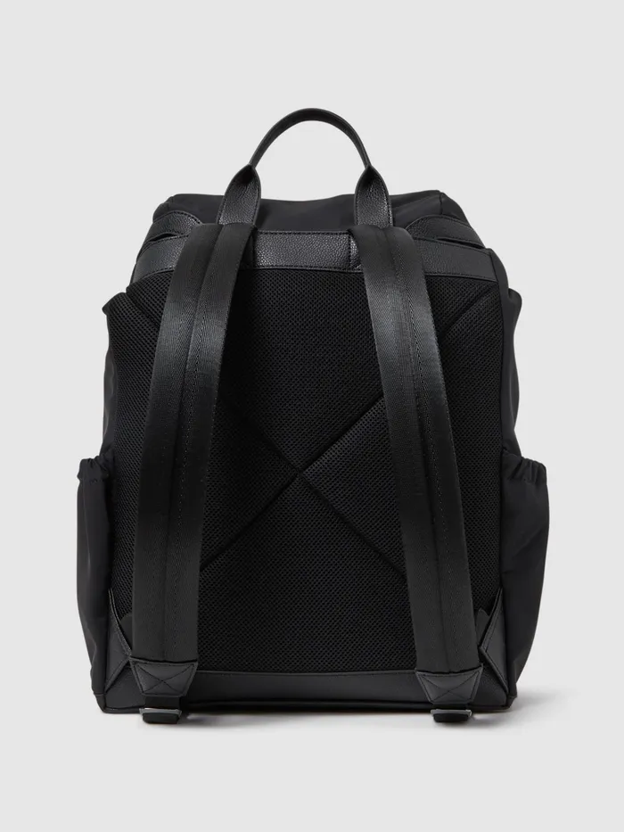 Reiss Bags and Wallets Danny Leather Drawstring Backpack Black 8211 Men