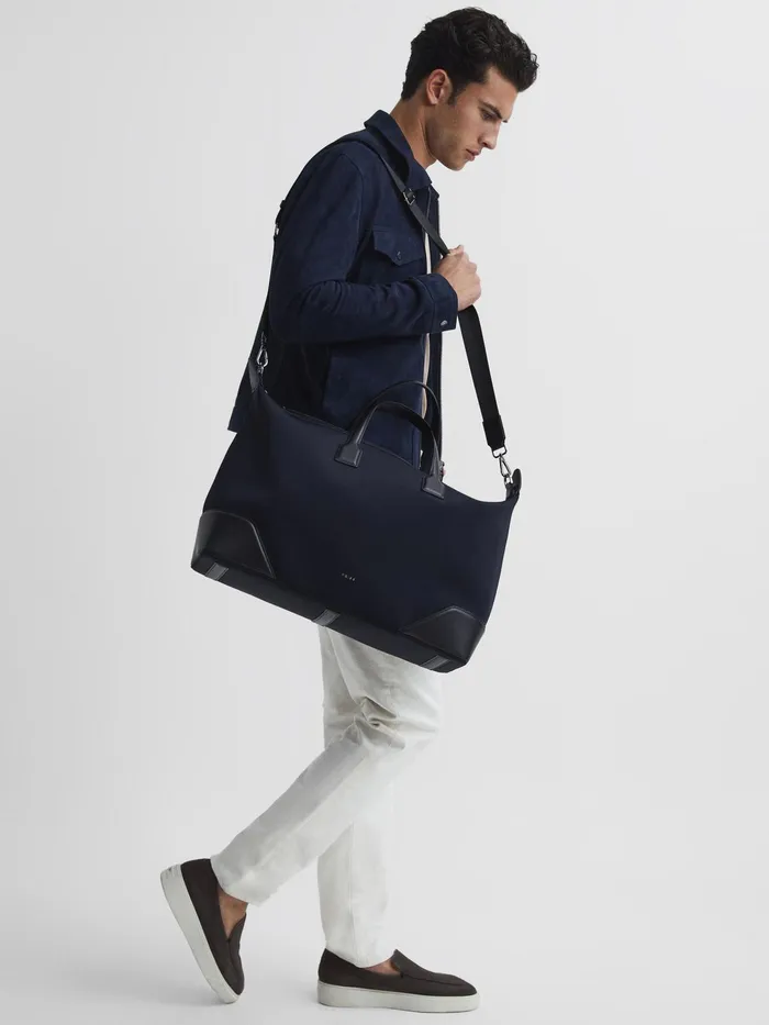 Reiss Bags and Wallets Elliot Neoprene Holdall Dark Navy 8211 Men