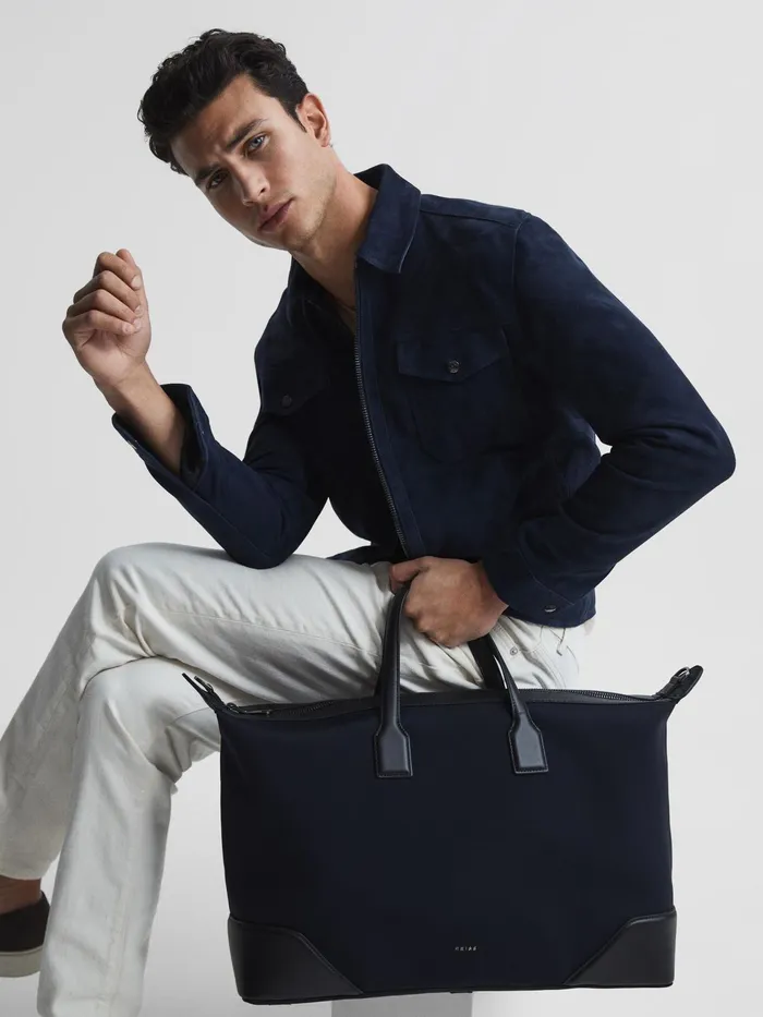 Reiss Bags and Wallets Elliot Neoprene Holdall Dark Navy 8211 Men