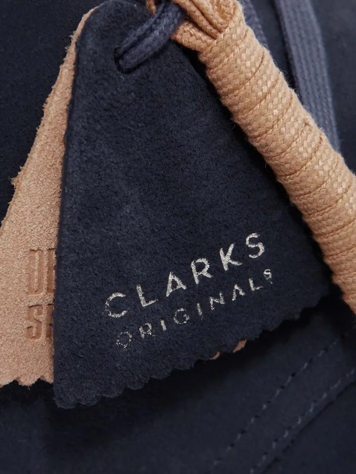 Reiss Boots Clarks Originals Suede Desert Boots Navy 8211 Men