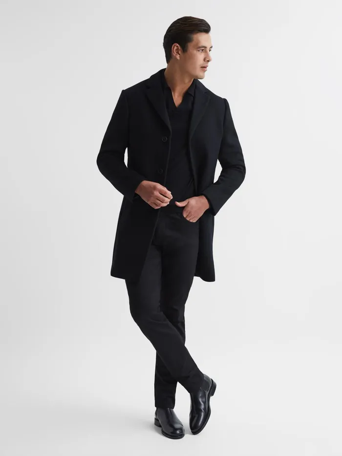 Reiss Boots Tenor Leather Chelsea Boots Black 8211 Men