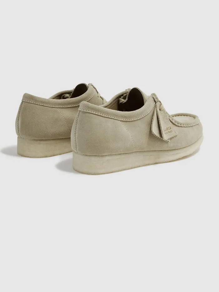 Reiss Casual Shoes Clarks Originals Suede Wallabee Shoes Sand 8211 Men