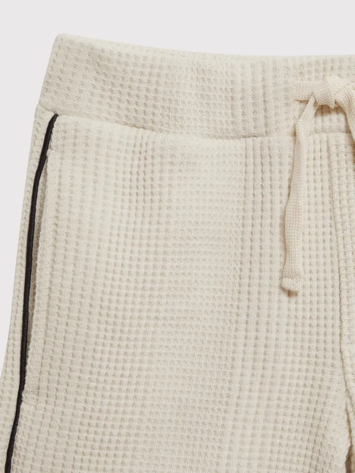 Reiss CoOrds Dexter Textured Drawstring Shorts Ecru 8211 Children