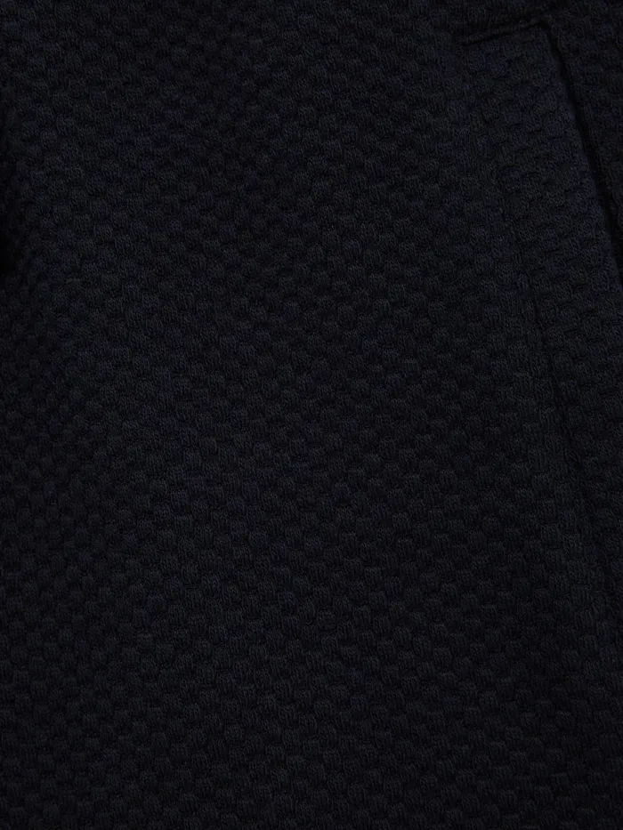 Reiss CoOrds Robin Slim Fit Textured Drawstring Shorts Navy 8211 Children