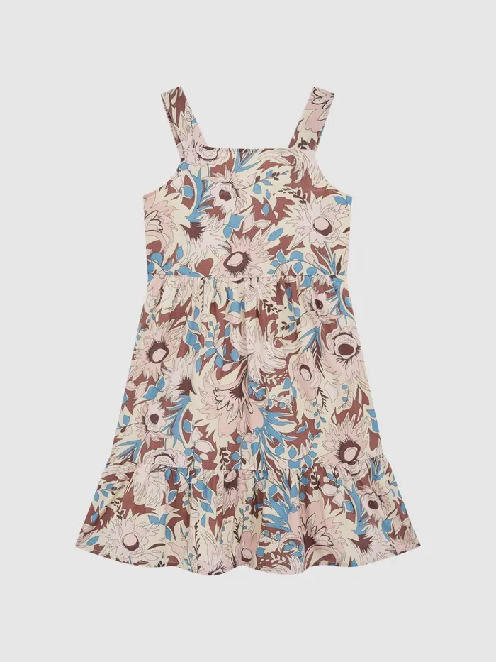 Reiss Dresses and Jumpsuits Marcie Printed Strappy Dress Lilac 8211 Children