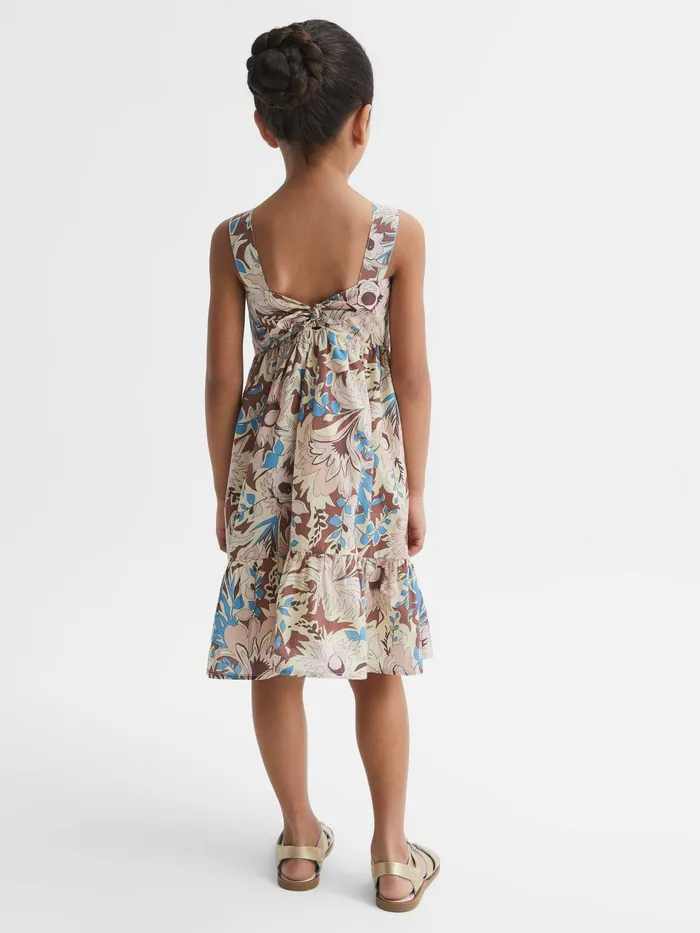 Reiss Dresses and Jumpsuits Marcie Printed Strappy Dress Lilac 8211 Children