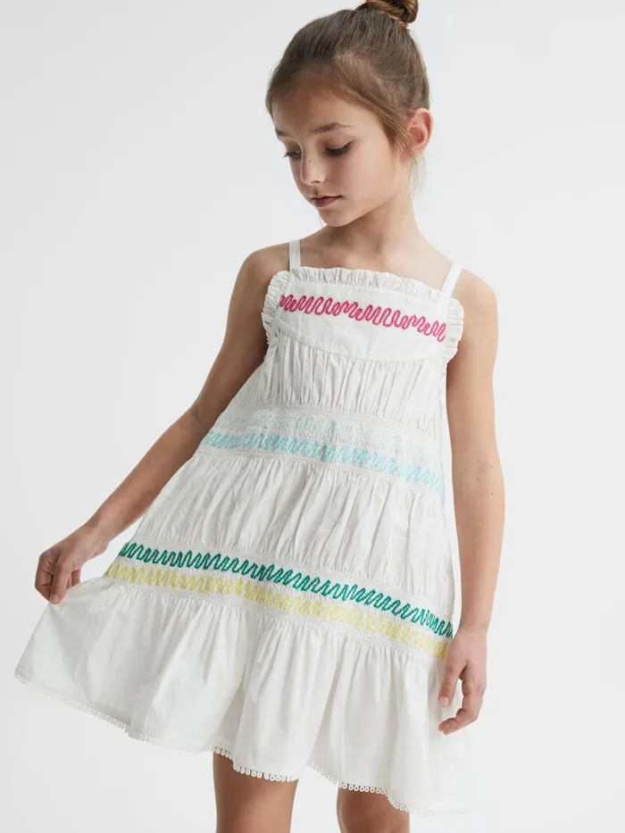 Reiss Dresses and Jumpsuits Rae Strappy Resort Dress Multi 8211 Children