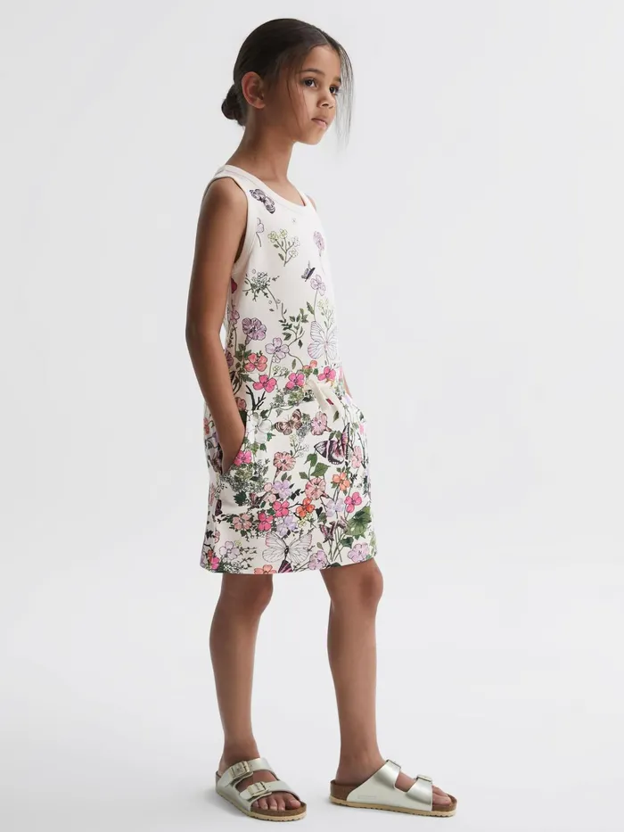 Reiss Dresses and Jumpsuits Raina Floral Drawstring Waist Dress Pink Print 8211 Children Reiss Dresses and Jumpsuits Raina Floral Drawstring Waist Dress Pink Print 8211 Children