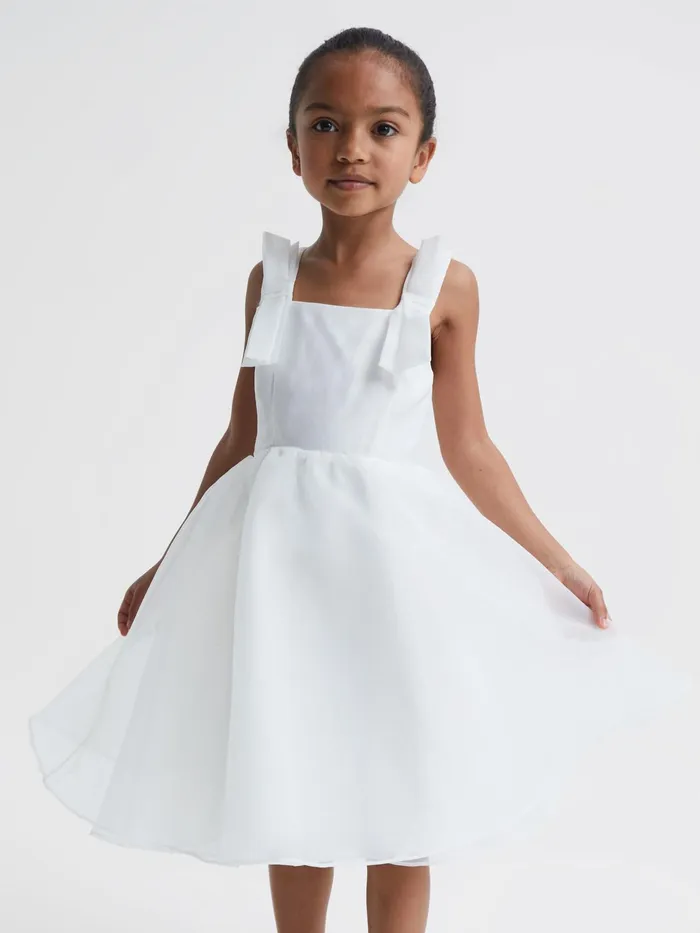 Reiss Dresses and Jumpsuits Selena Tulle Strappy Occasion Dress Ivory 8211 Children
