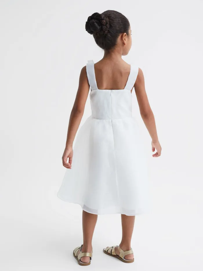 Reiss Dresses and Jumpsuits Selena Tulle Strappy Occasion Dress Ivory 8211 Children
