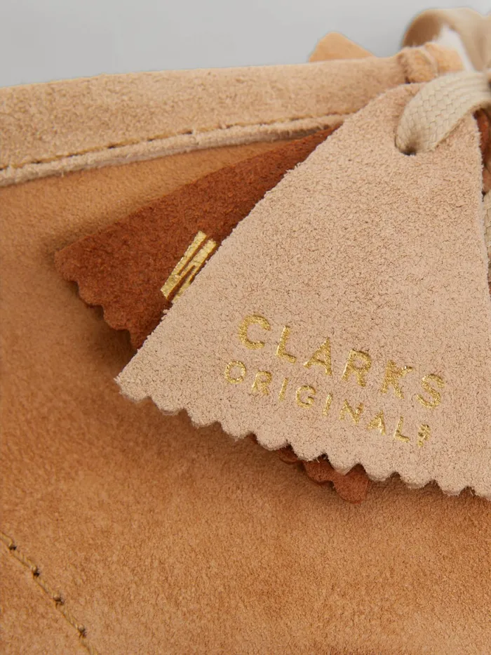 Reiss Heels Clarks Originals Suede Wallabee Boots Tan 8211 Women