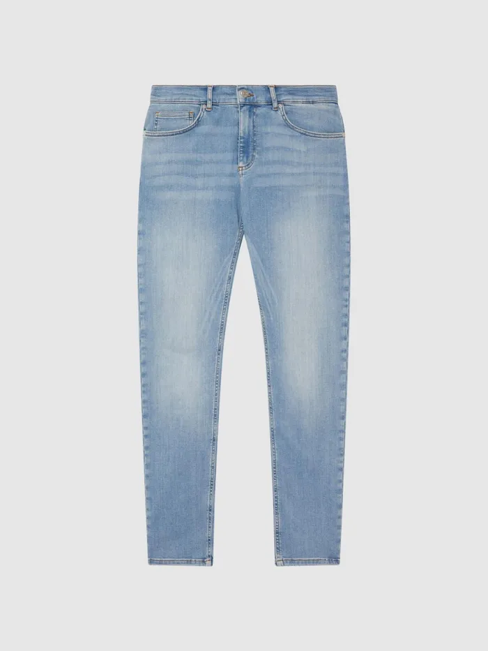 Reiss Jeans Aniston Slim Fit Jeans Light Wash 8211 Men