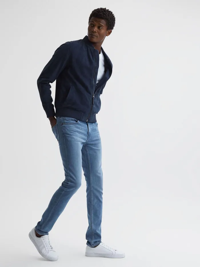Reiss Jeans Croft Paige High Stretch Super Skinny Jeans Burnett 8211 Men