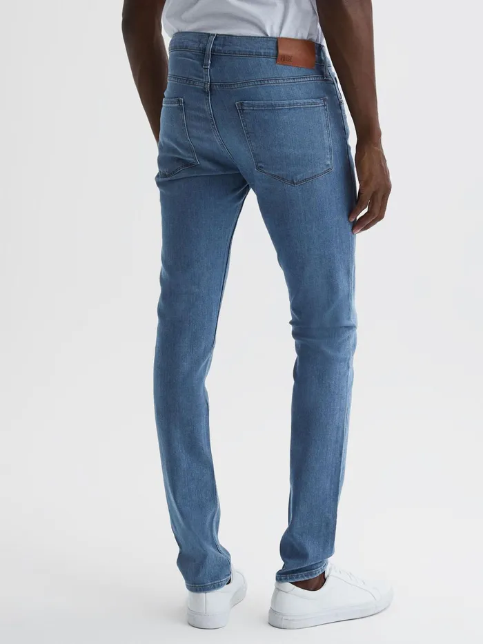 Reiss Jeans Croft Paige High Stretch Super Skinny Jeans Burnett 8211 Men