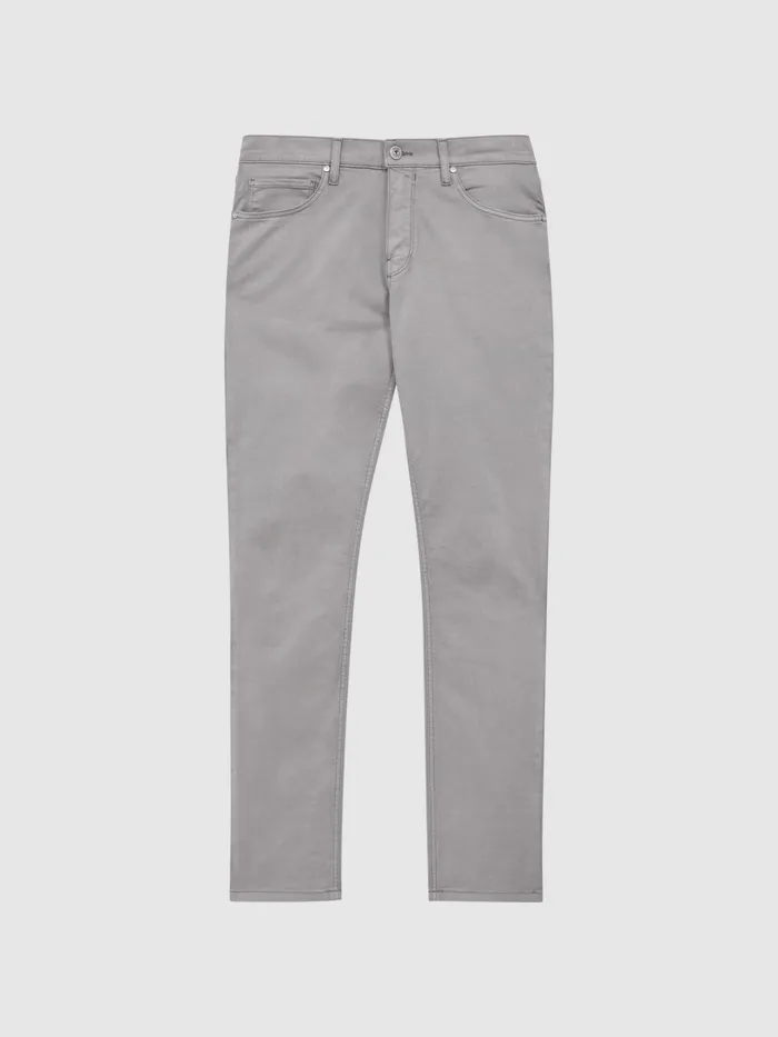 Reiss Jeans Federal Paige Slim Fit Straight Leg Jeans Brushed Nickel 8211 Men