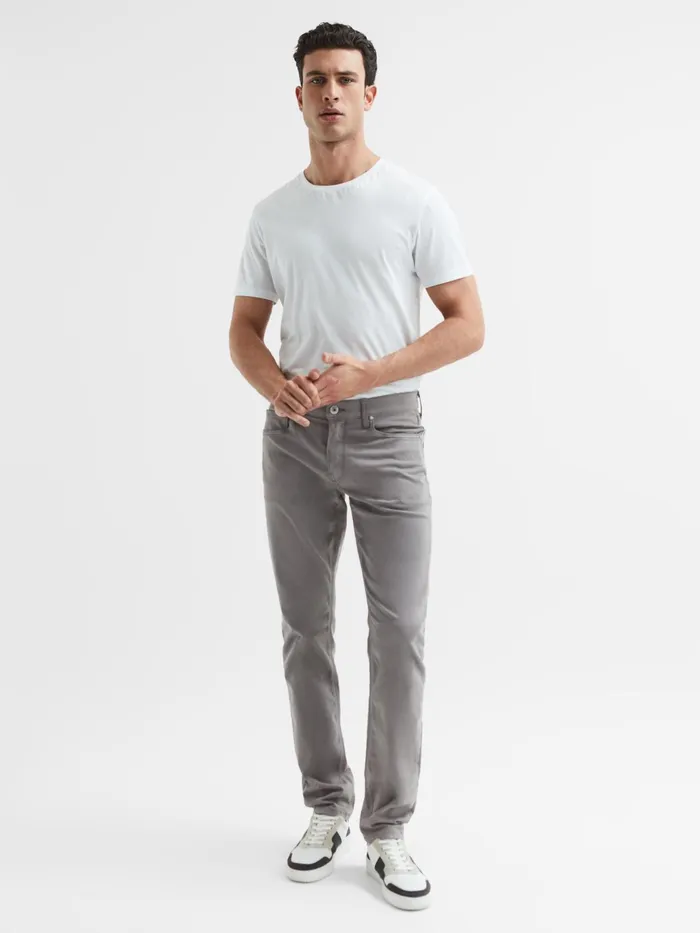 Reiss Jeans Federal Paige Slim Fit Straight Leg Jeans Brushed Nickel 8211 Men