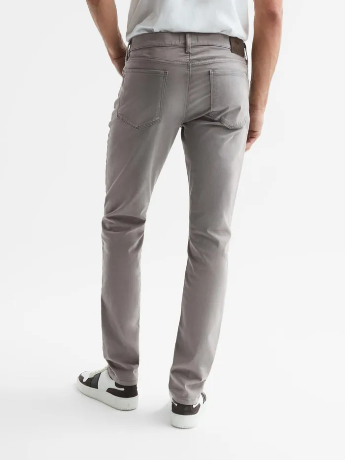 Reiss Jeans Federal Paige Slim Fit Straight Leg Jeans Brushed Nickel 8211 Men