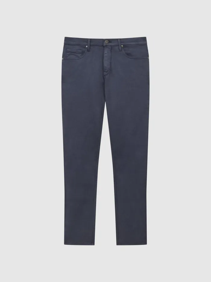 Reiss Jeans Federal Paige Slim Fit Straight Leg Jeans Rich Navy 8211 Men