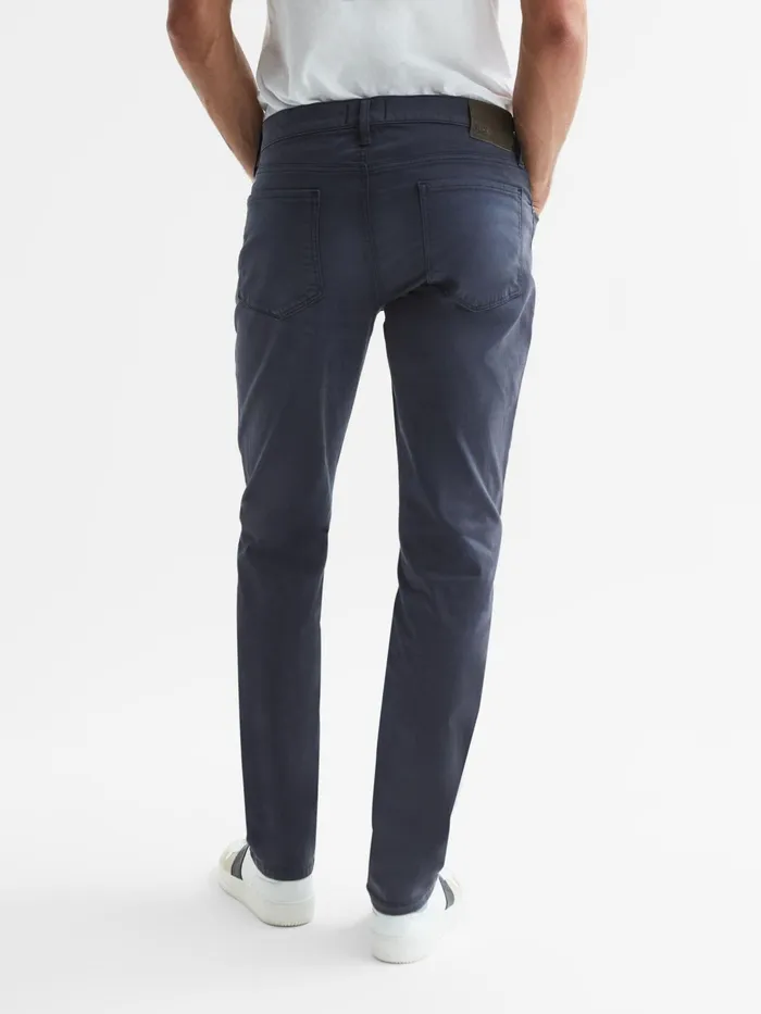 Reiss Jeans Federal Paige Slim Fit Straight Leg Jeans Rich Navy 8211 Men