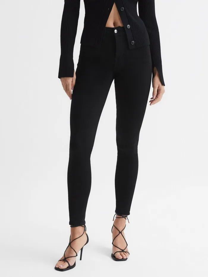 Reiss Jeans Good American Good American Skinny Fit Jeans Black 8211 Women