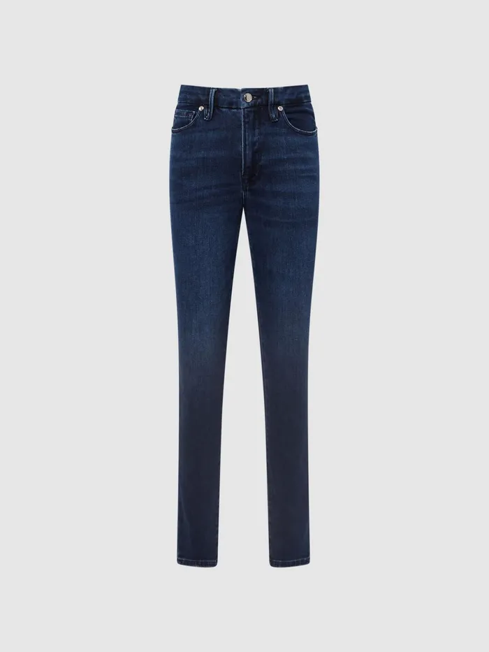 Reiss Jeans Good American High Waist Skinny Jeans Indigo 8211 Women