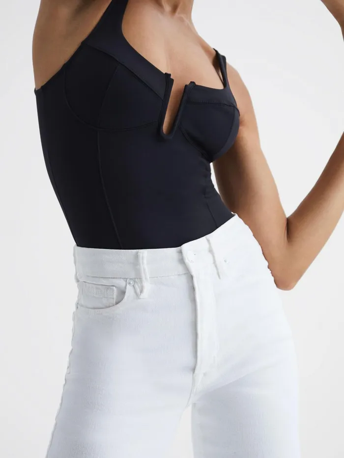 Reiss Jeans Good American Palazzo Jeans White 8211 Women