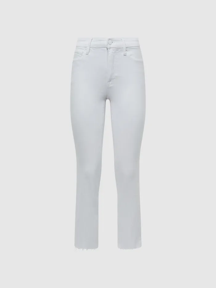 Reiss Jeans Good American Straight Leg Skinny Jeans White 8211 Women