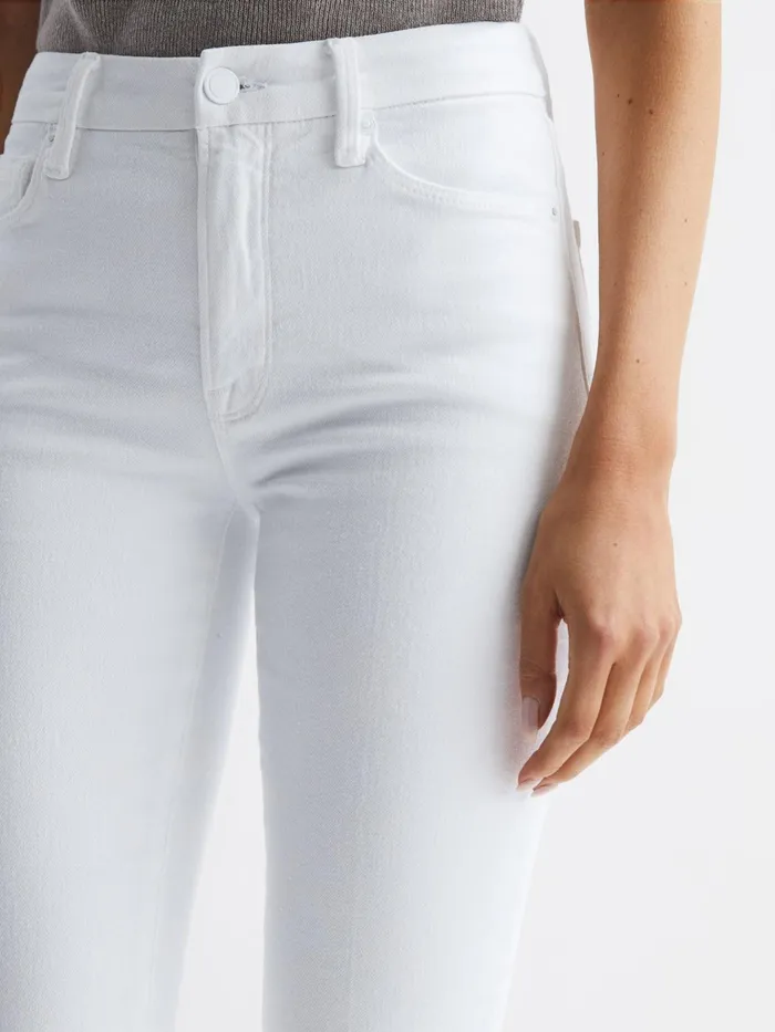 Reiss Jeans Good American Straight Leg Skinny Jeans White 8211 Women