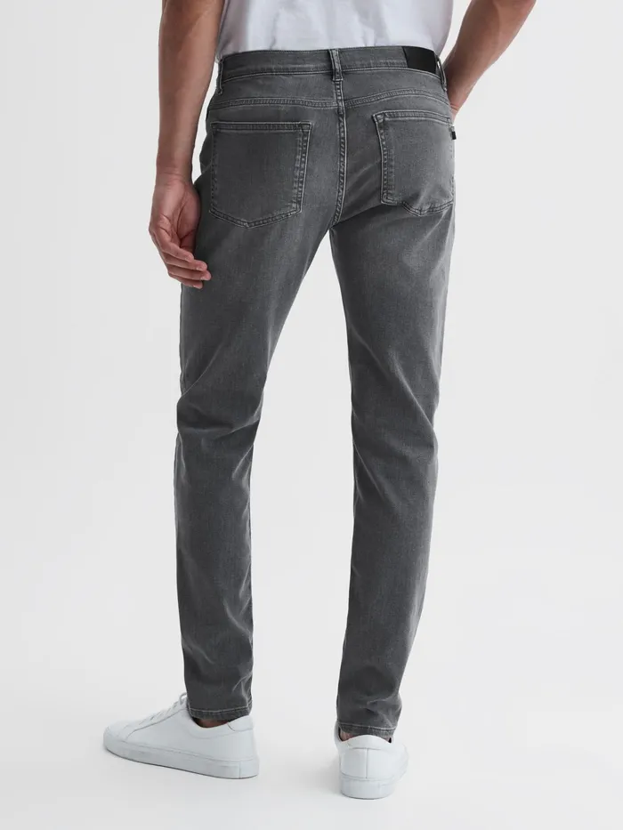 Reiss Jeans Harry Slim Fit Washed Jeans Washed Grey 8211 Men