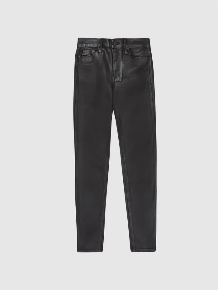 Reiss Jeans Hoxton Paige High Coated Skinny Jeans Black 8211 Women