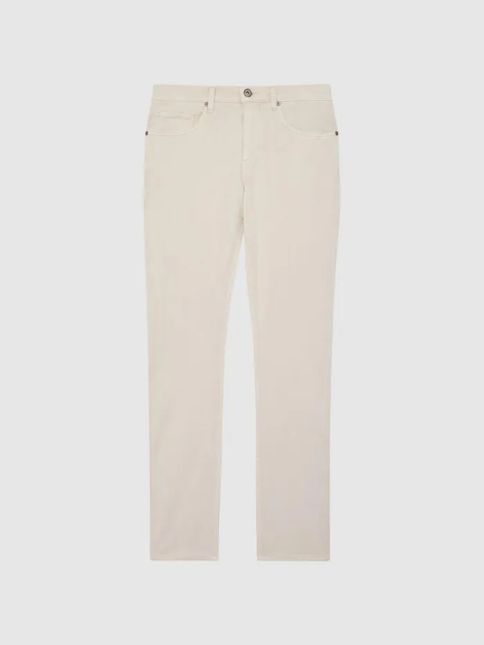 Reiss Jeans Lennox Paige High Stretch Jeans Vintage Biscotti 8211 Men