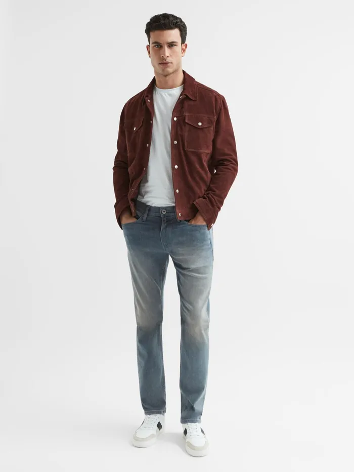 Reiss Jeans Lennox Paige Slim Fit High Stretch Jeans Durant 8211 Men