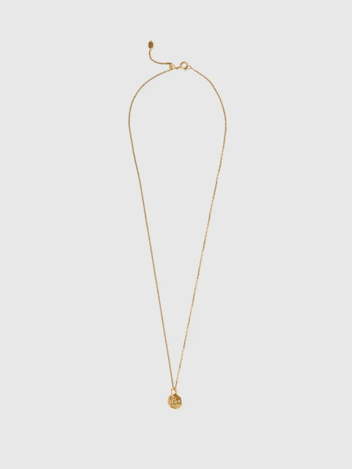 Reiss Jewellery Aspen Maria Black Necklace Gold 8211 Women