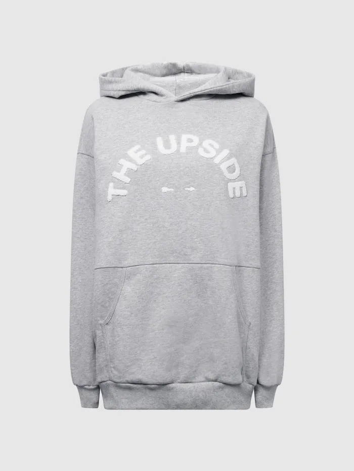 Reiss Knitwear Dana The Upside Comfort Fit Hoodie Grey 8211 Women