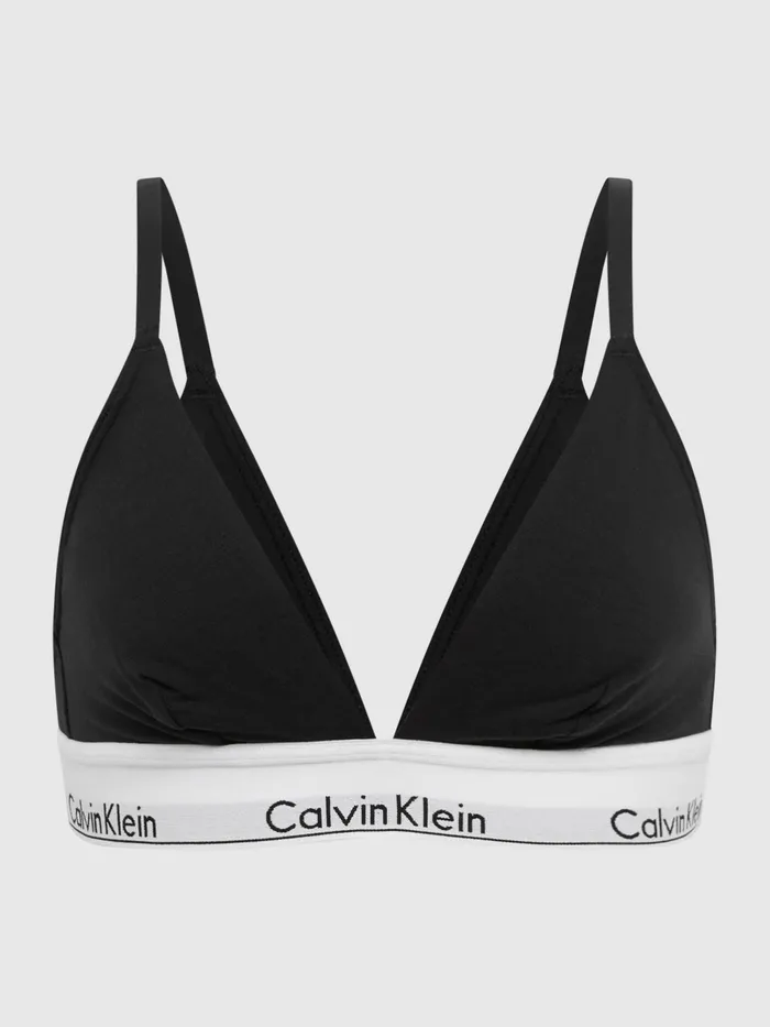 Reiss Lingerie and Nightwear Calvin Klein Underwear Triangle Bra Black 8211 Women