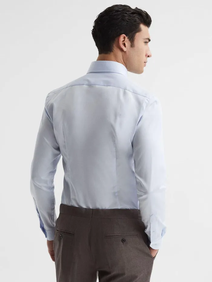 Reiss Shirts Redknapp Slim Fit ButtonDown Shirt Soft Blue 8211 Men