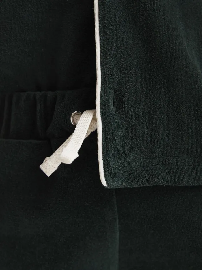 Reiss Shorts Fredericks Towelling Drawstring Shorts Green 8211 Children