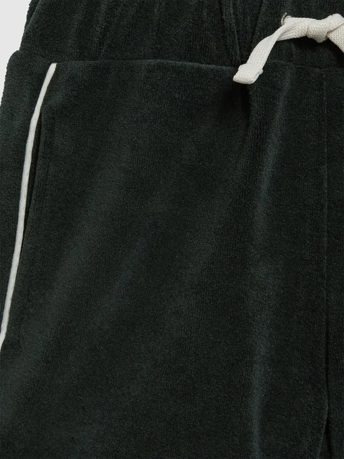 Reiss Shorts Fredericks Towelling Drawstring Shorts Green 8211 Children