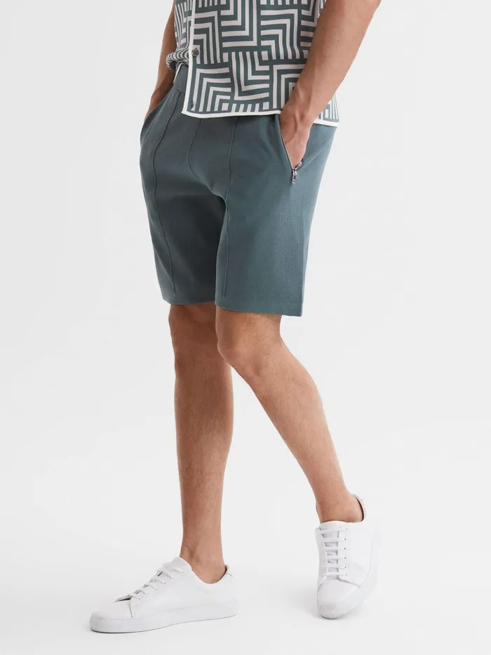 Reiss Shorts Latin Elasticated Shorts Airforce Blue 8211 Men
