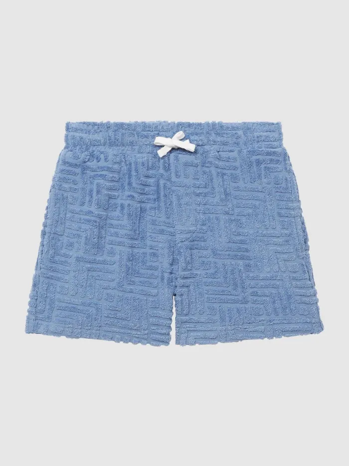 Reiss Shorts Miami Terry Towelling Shorts Airforce Blue 8211 Children