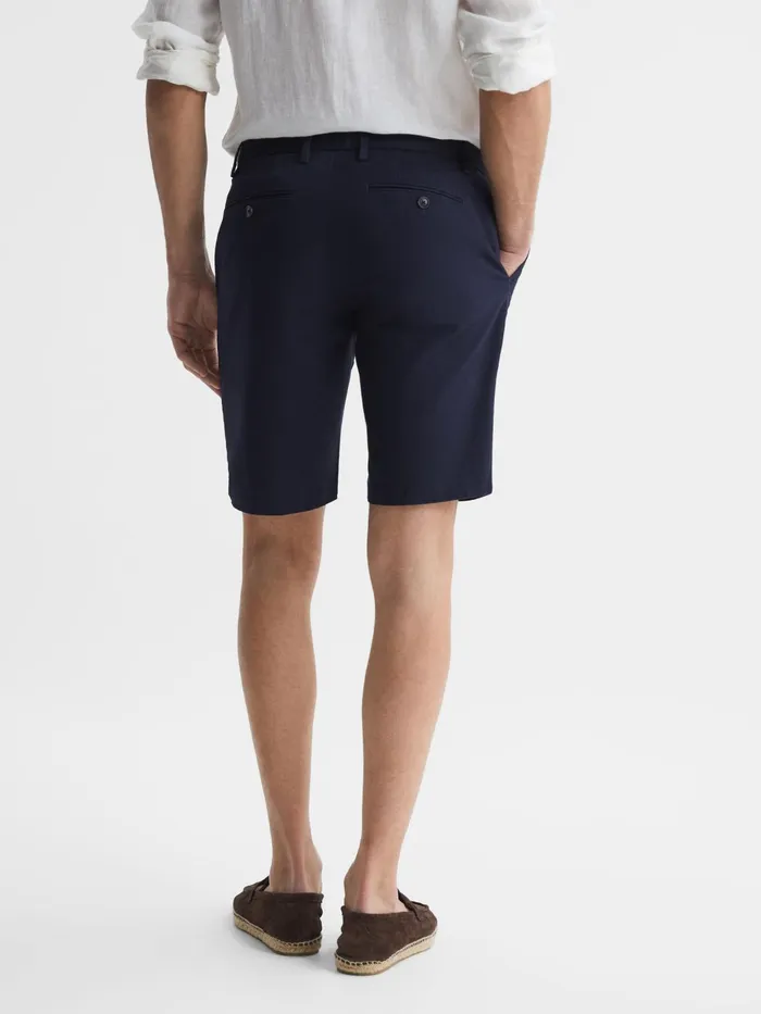 Reiss Shorts Wicket Modern Fit Chino Shorts Navy 8211 Men