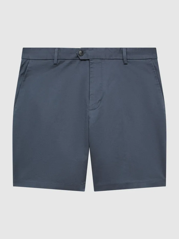 Reiss Shorts Wicket S Short Length Casual Chino Shorts Airforce Blue 8211 Men