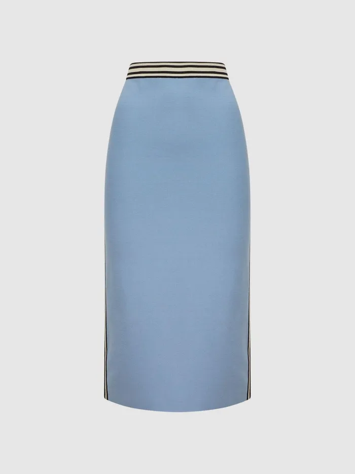 Reiss Skirts Brooke High Rise Pencil Skirt CoOrd Blue 8211 Women
