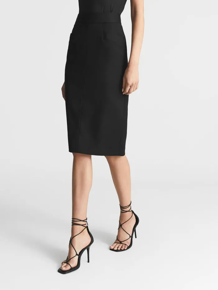 Reiss Skirts Haisley Tailored Pencil Skirt Black 8211 Women