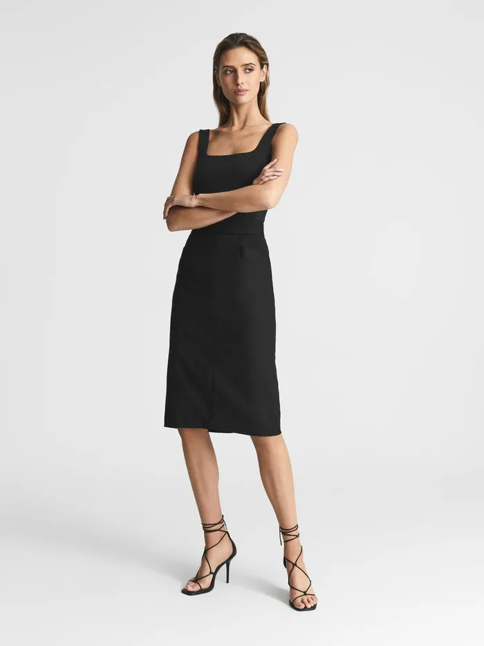 Reiss Skirts Haisley Tailored Pencil Skirt Black 8211 Women
