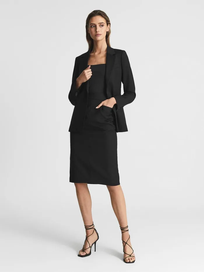 Reiss Skirts Haisley Tailored Pencil Skirt Black 8211 Women
